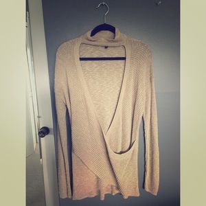 Express wrap sweater